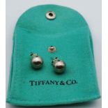 Tiffany & Co sterling silver stud earrings