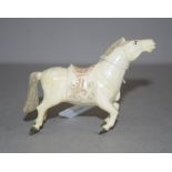 Antique Chinese ivory horse figurine