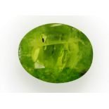 16ct oval cut loose peridot