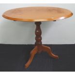 Victorian tilt top occasional table