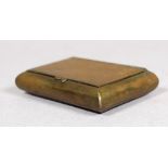 Antique Cornish brass snuff box