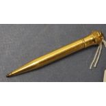 Vintage WAHL gold plated propelling pencil