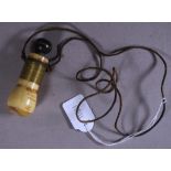 Chinese horn & bone perfume bottle pendant