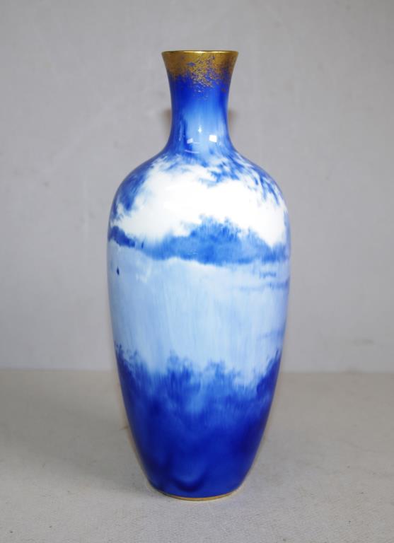 Royal Doulton blue children vase - Image 3 of 4