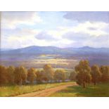 Erik Langker 1898-1982 "Evening near Jindabyne"