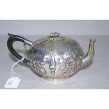 Antique hallmarked Dutch silver teapot