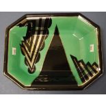 Art Deco Carlton Ware "Handcraft" serving dish