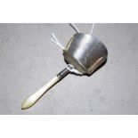 George III sterling silver caddy spoon