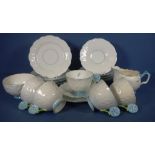 Nineteen piece Aynsley part teaset