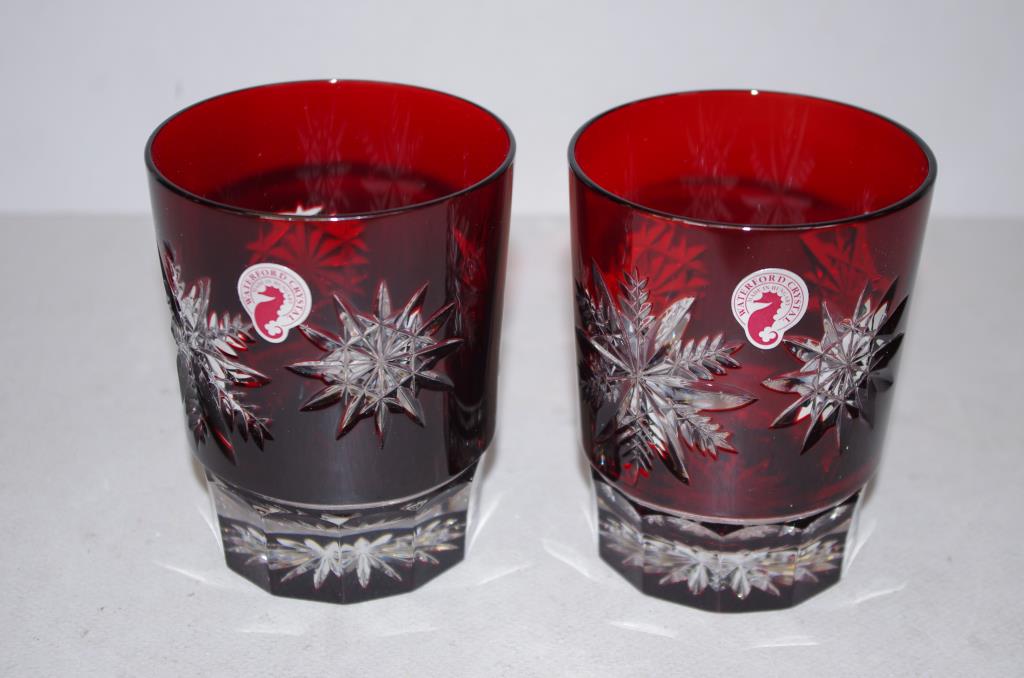 Boxed pair Waterford crystal glasses - Image 2 of 2