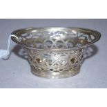 Antique Dutch silver basket