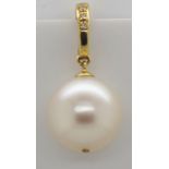 14mm Broome pearl pendant