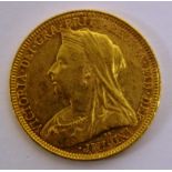 Queen Victoria 1894 sovereign