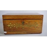 Regency Brazilian rosewood caddy