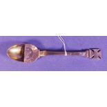 Victorian sterling silver communion spoon