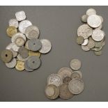 Quantity of silver and other coins