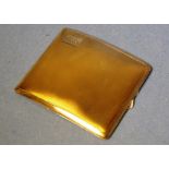 9ct gold cigarette case