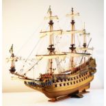 Model of Swedish warship "Wasa"