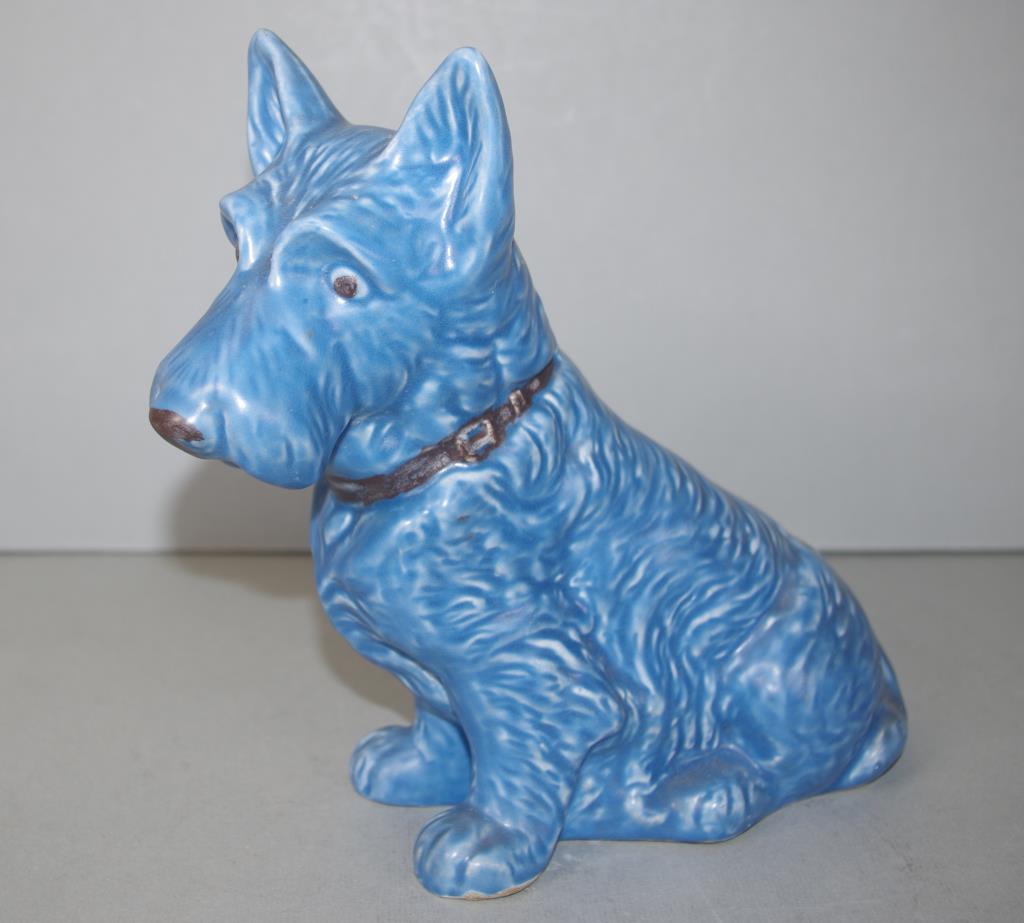 Two various Sylvac seated blue dog figures - Image 3 of 7