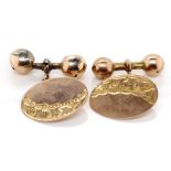 Antique Australian 9ct gold cufflinks