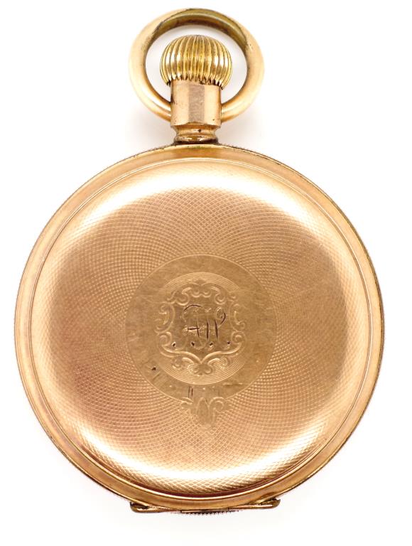 Antique full hunter fob watch - Image 2 of 5