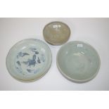 Three various Chinese Ming/Ching Dynasty bowls