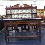 Edwardian marble top washstand