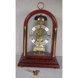 Hermle (Germany) skeleton clock