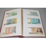 Album of world bank notes