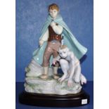 Lladro "Frodo and Gollum" figurine