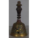 Vintage Dutch brass sanctuary bell