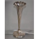 Sterling silver posy vase