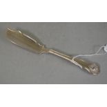 William IV sterling silver butter knife