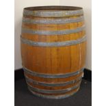 Large Boutes wine barrel