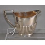 Edward VII sterling silver jug