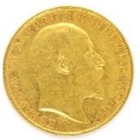 Edward VII 1910 half sovereign