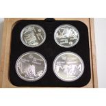 Canadian 1976 Olympics proof set silver coins