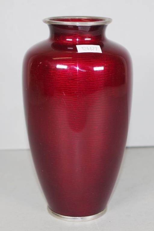 Japanese cloisonne vase - Image 3 of 4