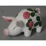 Wemyss Plichta ceramic pig figure