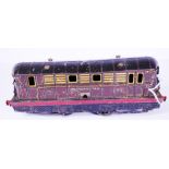 Vintage Meccano electric locomotive model train