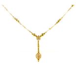 9ct gold pendant and chain