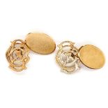 Australian 15ct gold cufflinks