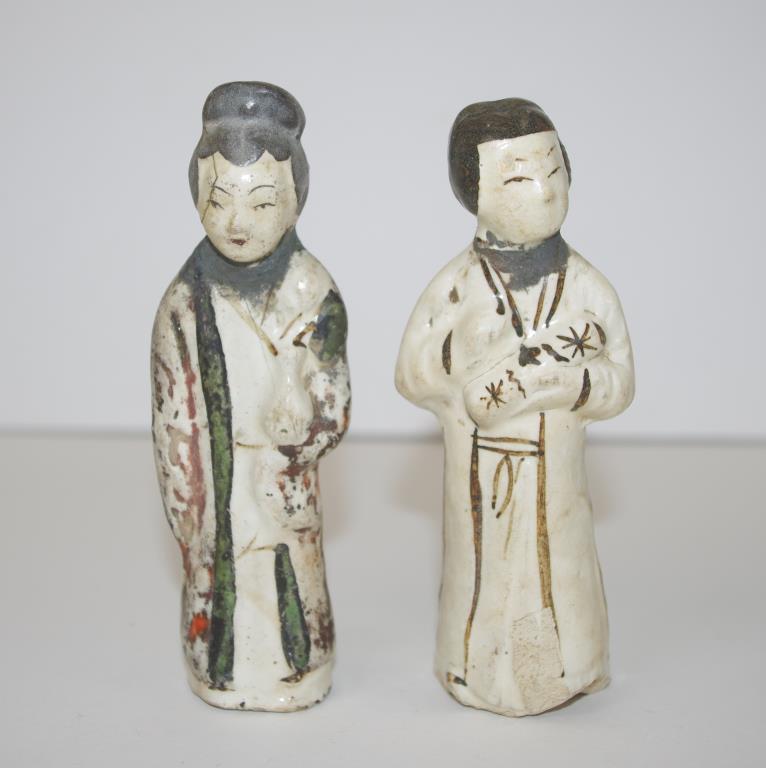 Two various Chinese ceramic figures