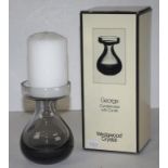 Wedgwood crystal "George" candleholder