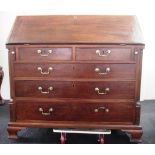 Georgian mahogany bureau