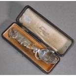 Dennis Lillee silver plate cricket spoon