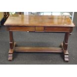 19th century rosewood hall table