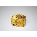 Antique Japanese ivory netsuke