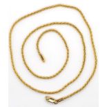 9ct yellow gold chain