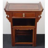Chinese rosewood side table